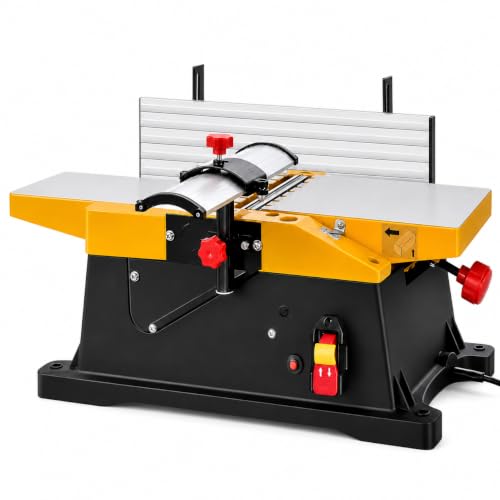 Image of Woodworking Bench Planer, 1800W 12000 RPM Table Planer with 155 x 580 mm Work Table for DIY Projects and Small Factories
