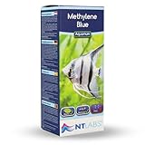 NT Labs Azul de metileno para peces, medicina de acuarios, trata infecciones bacterianas/fúngicas y protozoarias externas parasitarias de peces/freír y huevos, adecuado para acuarios de agua fría y