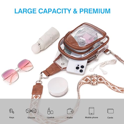 Image of MYHOZEE Small Diaper Bag Crossbody Sling Purse for Women - 2 in 1 Leather Backpack with 2 Straps for Short Trips Work Daily | Mini diaper bag