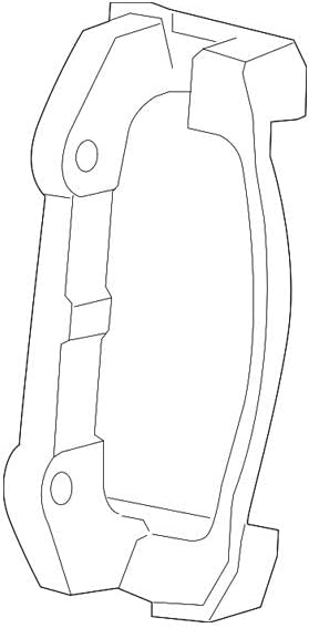 Mopar 68052372AA ADAPTER DISC BRAKE CALIPER