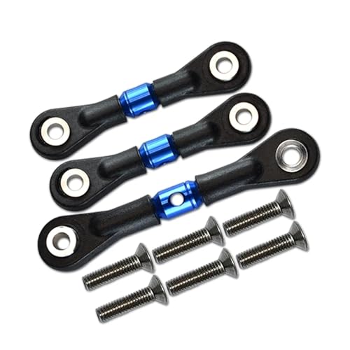 For Tamiya For TT02 TT02T For TT-02 TT-02T 1/10 RC �J�[�A�b�v�O���[�h�p�[�c�����\�ȃX�e�A�����O�^�C�����N�v�����b�h�����P�[�W �p�[�c
