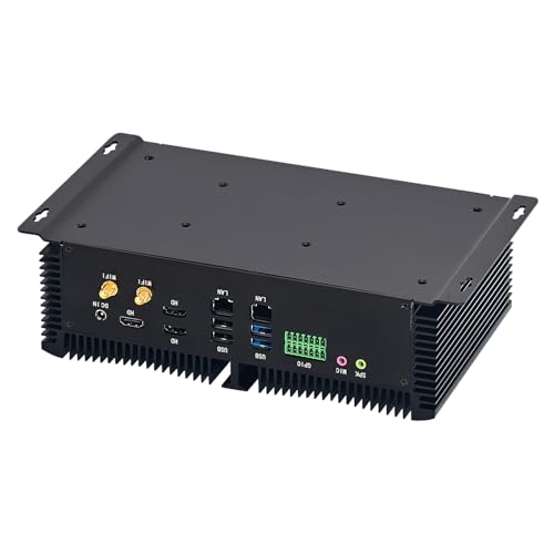 IPC barebone Intel i7 10750H avec 6 ports COM et double LAN pour Linux