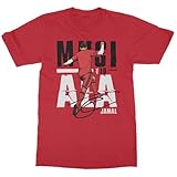 Musiala Inspired Soccer Tee - Munich Jamal Fans Unisex T-Shirt (Red, Medium)