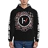 GUZNILNOA Men's Musical Duo 21 Ones Pilots Warm And Practical Hoodie Loose And Casual Top Minimalist Hooded Sweatshirt Multicolor S #1