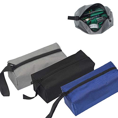 ZffXH Fermetures éclair Utilitaire impermeabile en Tissu Pochettes Plus Petite des vis Clous Outils Les organisateurs Bourse Vide à Toute épreuve Trousse boulons écrous Cover
