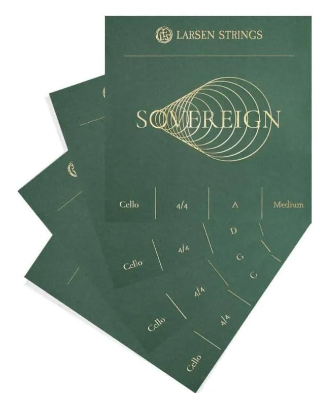 Amazon | Larsen Sovereign ラーセン ソヴリン チェロ弦 A,D,G,C線