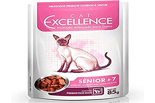 Excellence Sachê de Ração Molhada para Gatos Seniores - 85G