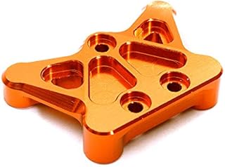 Integy RC Model C28966ORANGE Alloy Machined Front Bulkhead for Arrma 1/10 Granite Voltage 2WD Mega Truck