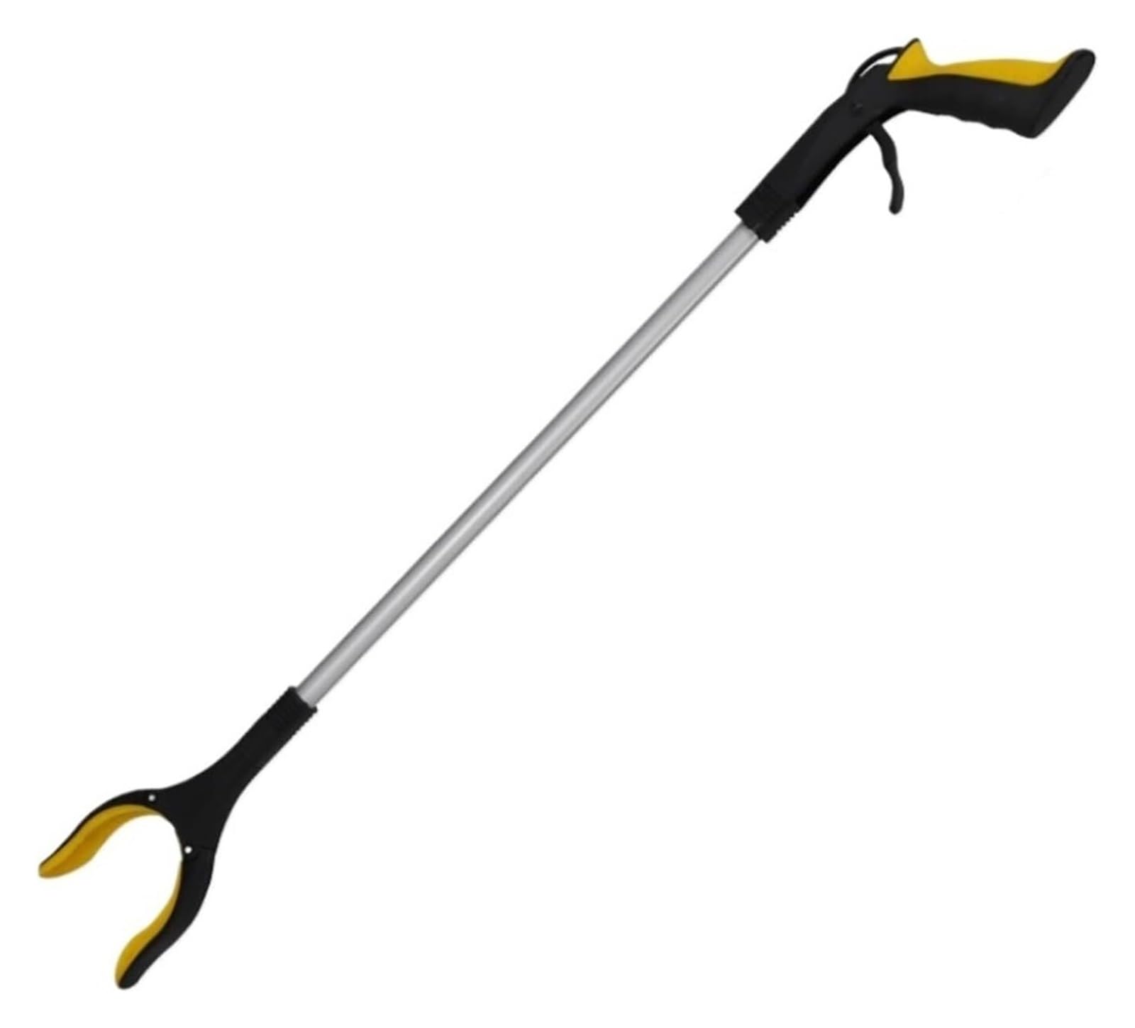 Pinza Recoge Objetos, Herramienta de Agarre, Recogedor de Basura Ligero for Personas Mayores, Herramienta de Asistencia for alcanzar, agarrador, Palo de Recogida(Yellow)