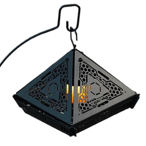 Support pliable et isolant pour brûleur d'encens portable de camping