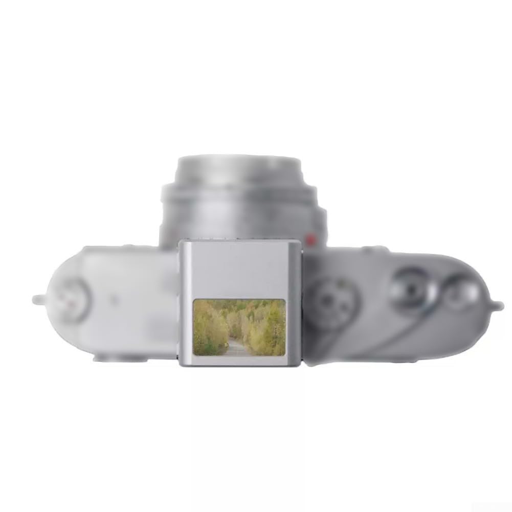 Wyszukiwacz szybu świetlnego do kamer 35 mm z antyrefleksyjną soczewką, kompaktowa konstrukcja, z metalu, 25 x 35 x 35 cm, w kolorze czarno-srebrnym, do precyzyjnego wyboru zdjęć i fotografii