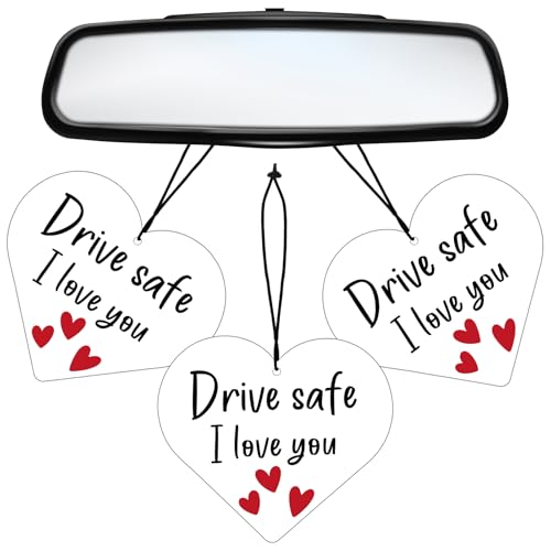 12 Heart Air Fresheners, New Car Scent