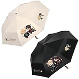 ハリーポッター 折りたたみ傘 日傘 折り畳み傘 手動 UVカット 完全遮光 防紫外線 三つ折り傘 春夏秋冬 耐風 梅雨対策 携帯しやすい 晴雨兼用 おしゃれ 学生 大人 子供 アニメ 萌えグッズ 誕生日 プレゼント (B) [並行輸入品]