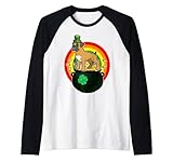 Photo Gallery boxer dog leprechaun hat lucky shamrock st patricks day maglia con maniche raglan Photo Gallery boxer dog leprechaun hat lucky shamrock st patricks day maglia con maniche raglan