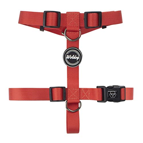 Peitoral H Para Cachorros In Red Tamanho M Woldog