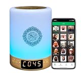 Kaulbiat Quran Touch Lamp Bluetooth Speaker with APP & Remote Control, 7 Color Night Light, 14 Languages...