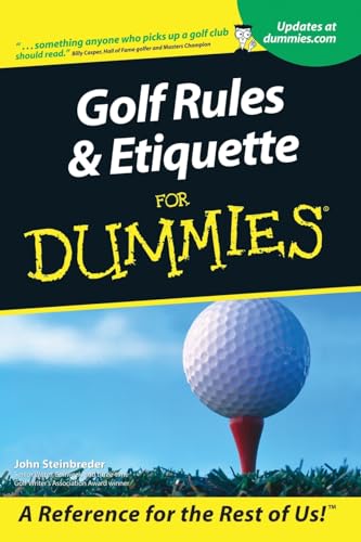 Golf Rules and Etiquette For Dummies
