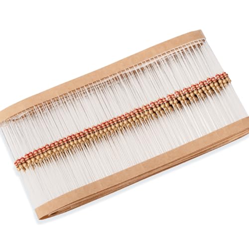 Innfeeltech 300 Pcs 1/4W 5% Tolerance 220 Ohm Carbon Film Resistor Resistance for DIY Project and Experiments