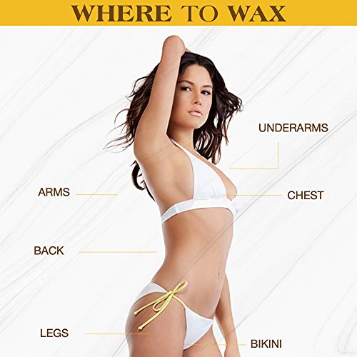 Gigi Hair Removal Strips For The Body - Pre-Waxed With Gigi All-Purpose Honee Formula, 12 Strips #TOP4