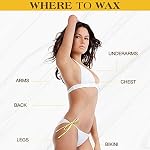 GiGi Hair Removal Wax Strips for Body - Pre-Waxed with GiGi All-Purpose Honee Formula, Waxing Kit For Women, 12 Strips + After Wax Lotion - Image 5