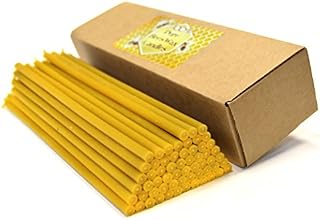 Natural Pure Beeswax Candles Organic Honey Eco Candles in Gift Box