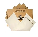 Saco semillas microonda, saco térmico de semillas con funda lavable 100% algodón con lavanda natural y trigo (48x15)....