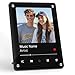 GMDLSK Personalisiertes Spotify Musikdisplay mit Foto &ndash; Tippen zum Abspielen Ihres Lieblingssongs &ndash; Einzigartiges Geschenk f&uuml;r Paare, Freundin & Freund zu Valentinstag, Jahrestag & Geburtstag