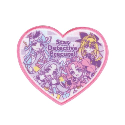 「名探偵プリキュア！」ワッペン シール・アイロン両用タイプ (1個付き)