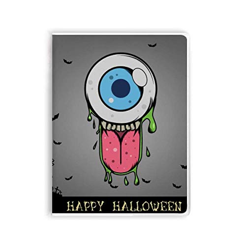 Carnet de notes monstre d'Halloween couverture souple fini les pages cornées