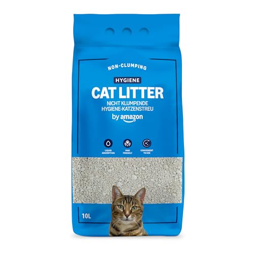 by Amazon Hygiene-Katzenstreu, Klumpenfrei, 10L (1er-Pack)
