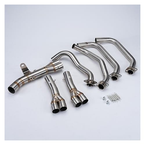 Échappement Ninja Z900 modification section centrale avant inox 2025 - 6