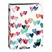 Fintie Instax Mini Photo Album for 2x3-Inch Film - 104 Pockets Small Albums for Fujifilm Instax Mini 12/11/99/40/7+/EVO/LiPlay/Link 3-2-1 Instant Camera/Polaroid Hi-Print Printer, Raining hearts