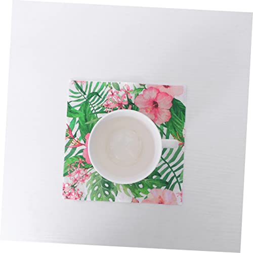 Beavorty 60 Peças impressão de guardanapos decoração festa decoração de festa guardanapos havaianos