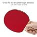 VGEBY Table Tennis Rubber, Bat Replacement Rubbers Sheet Rubber Rackets Sports Table Tennis Supplies (red)