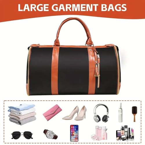 Styleushaven Foldable Travel Bag 2.0, Styleushaven Travel Bag with Wheels, Large Capacity, Easy to Use (Beige,Upgraded)3