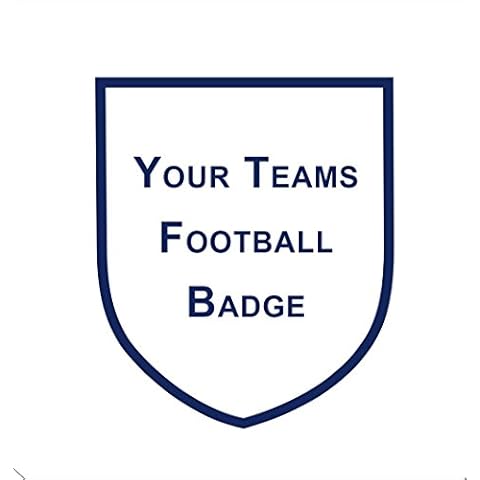 Football Badge Icing Cake Topper, Any Team (5" High X 1 Badge) Cover