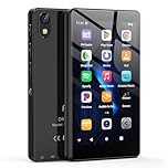 Fanvace 96GB MP3 Player with Bluetooth Camera, Android 13 MP3 MP4 Player with 4" Touchscreen & Speaker, 4GB RAM & 32GB ROM, Spotify MP3 Player with Audible, Parental Control, Amazon Music, Play Store