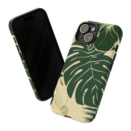 Coque compatible avec iPhone 15 motif tropical pour vos vacances