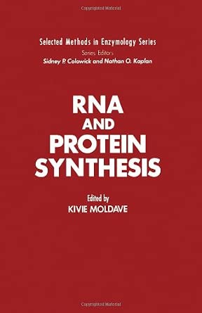 Ribonucleic Acid and Protein Synthesis book cover