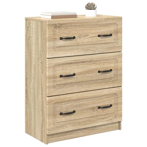 Commode en bois chêne Sonoma pour résoudre le manque de rangement