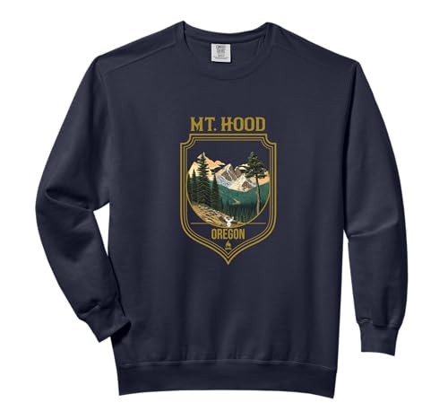 Mt. Hood Souvenir Apparel - Mt. Hood Hiking Comfort Colors A