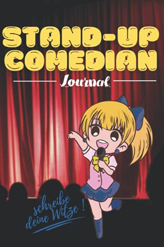 Stand-up Comedian: Journal, um deine witze zu schreiben