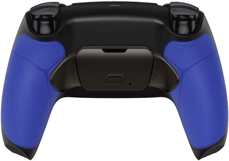 eXtremeRate Black Rubberized Grip Programable RISE 2.0 Remap Kit for ps5 Controller BDM 010 & BDM 020, Upgrade Board & Redesigned Back Shell & Back Buttons for ps5 Controller - Controller NOT Included