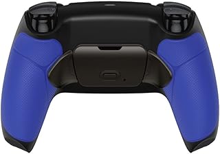 eXtremeRate Black Rubberized Grip Programable RISE 2.0 Remap Kit for ps5 Controller BDM 010 & BDM 020, Upgrade Board & Redesigned Back Shell & Back Buttons for ps5 Controller - Controller NOT Included