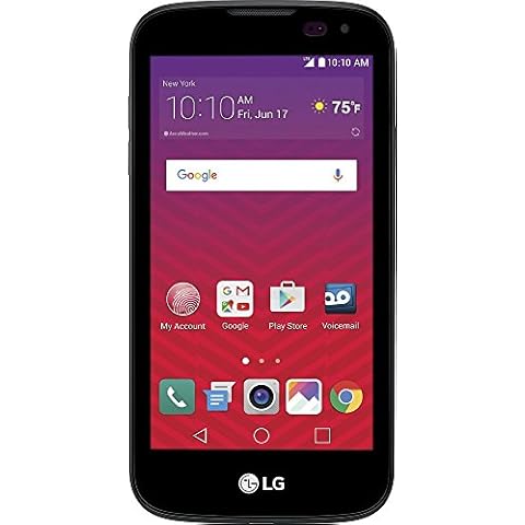 Refurbished LG K3 Prepaid Cell Phone - Black Cover