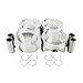 DNJ P236 Piston Set Standard for 2002-2011 Acura Honda Civic RSX 2.0L L4 16V DOHC 1998cc