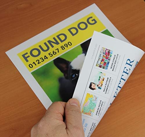PPD 100 x A4 Inkjet Brochure Flyer Paper 130gsm Double Sided Matt Coated Photo Quality PPD-40-100