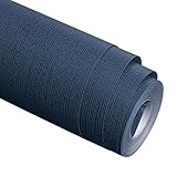 papel pintado para niños para dormitorio, papel pintado azul marino | Papel pintado de techo de bricolaje,Reforma decorativa de mesa y puerta, papel tapiz que no combina, pintable, no tejido para dorm