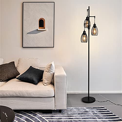 Lámpara de pie industrial para acabar con la iluminación fría y sin vida de casa 7