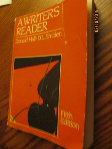 Writer's Reader 0673397246 Book Cover